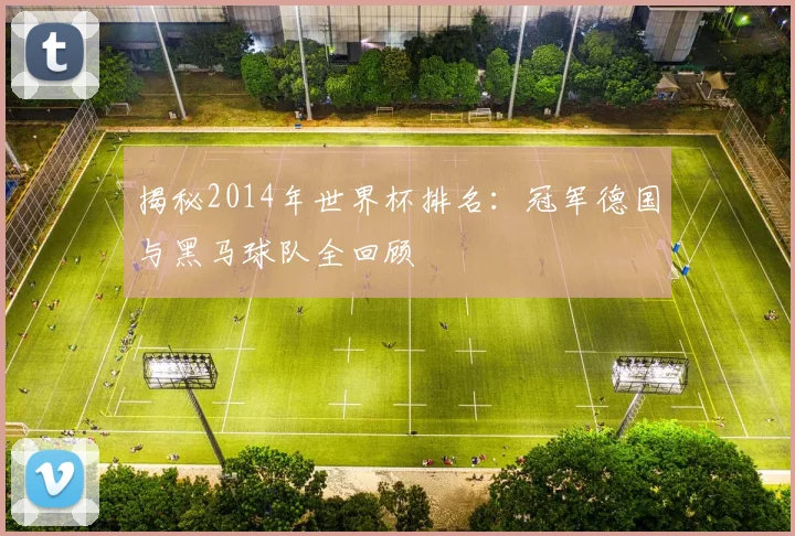 揭秘2014年世界杯排名：冠军德国与黑马球队全回顾